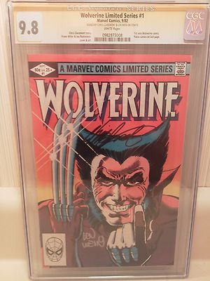 Wolverine Limited Series 1 CGC SS 98 Claremont and Wein Signed