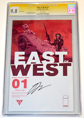 East of West 1 RRP C2E2 Retail Summit Variant CGC 98 SS  Signed By Hickman