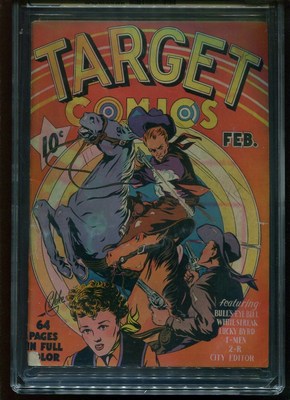 Target Comics 1 1940 CGC 40 VG