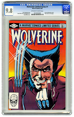 Wolverine Limited Series 1 2 3 4 ALL CGC 98 Miller Marvel Copper Age XMen
