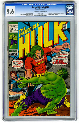 Incredible Hulk 141 CGC 96 Origin 1st Doc Samson Marvel Bronze Age Avengers