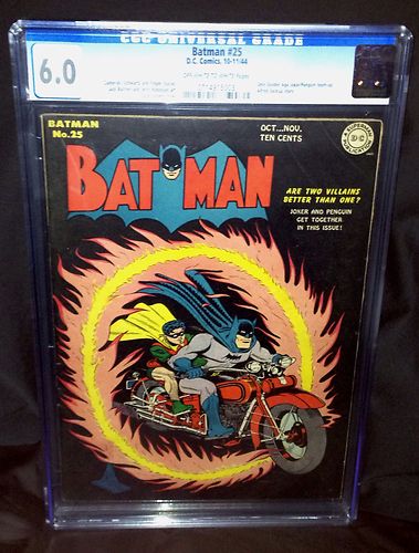 CGC 60 BATMAN 25 No Reserve