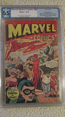 Marvel Mystery Comics 86 Jun 1948 Marvel PGX like CGC Fine 65