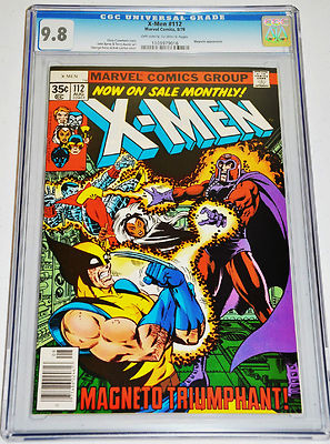 XMen 112 CGC 98 OffWhite to White Pages Wolverine
