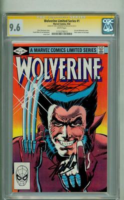 WOLVERINE LIMITED SERIES 1 CGC 96 SS STAN LEE CHRIS CLAREMONT