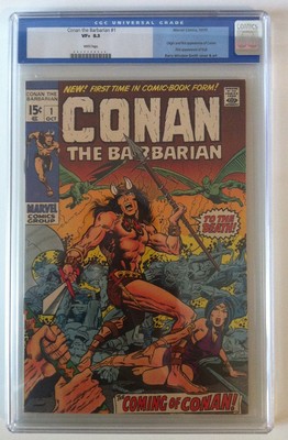 Conan 1 CGC 85  Bronze Age Key Issue 1970