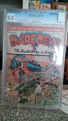 Daredevil Comics 6  CGC 55  Biro Cover