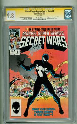 MARVEL SUPER HEROES SECRET WARS 8 CGC 98 SS STAN LEE SIGNATURE SERIES