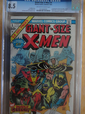 GiantSize XMen 1 July 1975 Marvel CGC 85 Key Issue 1st XMen