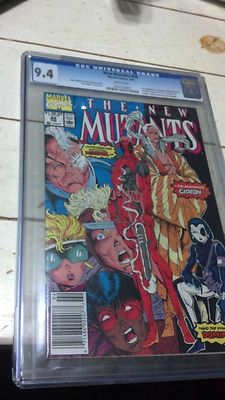 The New Mutants 98 CGC 94