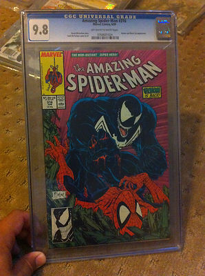 Amazing Spider Man 316  CGC 98  Todd McFarlane