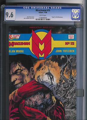 Miracleman   15 CGC 96  White Pages  UnRestored