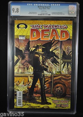 WALKING DEAD 1 graded cgc 98 1st appearance of Rick Grimes Shane Walsh Morgan 