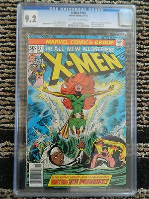 The XMen 101 Oct 1976 Marvel Huge key  1st appearance of Phoenix CGC 92