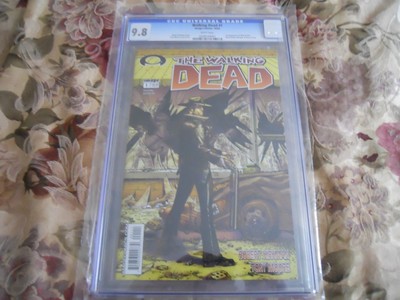 The Walking Dead 1 CGC 98 Rare White Mature Readers First Print Oct 03