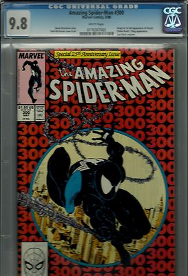 AMAZING SPIDERMAN 300 original comic book CGC 98