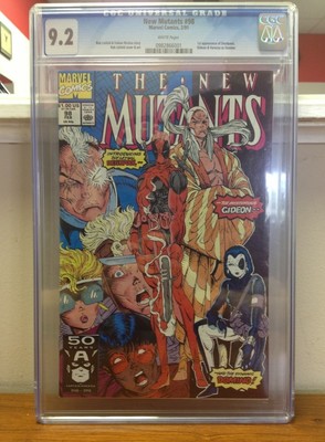 New Mutants 98 CGC 92 1st APP of DeadpoolDomino Very hot book NO RESERVE