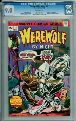 Werewolf By Night 32   CGC 90  1st Appearance of Moon Knight