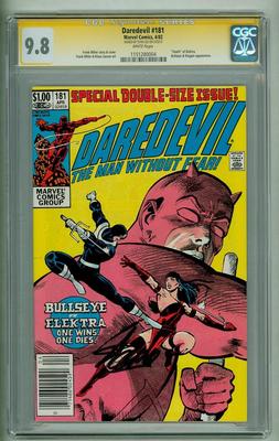 DAREDEVIL 181 CGC 98 DEATH OF ELEKTRA SS STAN LEE SIGNATURE SERIES