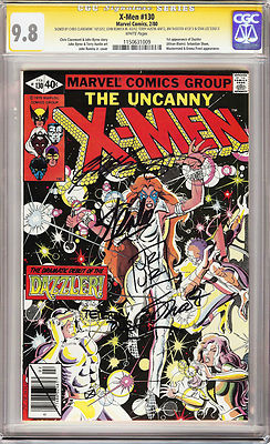 XMEN 130 1980 CGC 98 WP SS Signed x5 Stan Lee Claremont Austin Shooter1