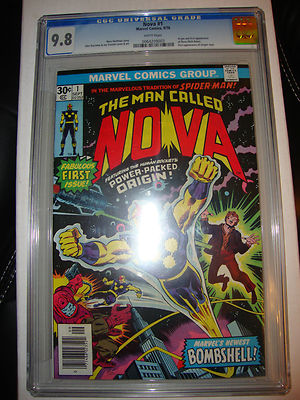 NOVA 1 1976 CGC 98 WHITE PAGES