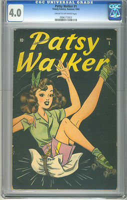 Patsy Walker 1 1945 CGC 40 Marvel Timely Rare First Issue