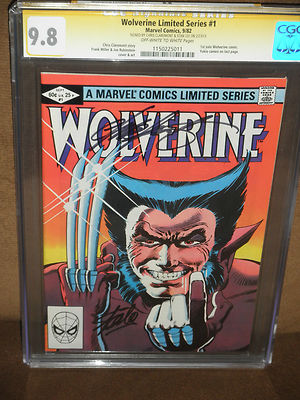 wolverine1 cgc98 signed by STAN LEEand CHRIS CLAREMONT