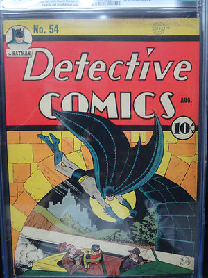 Detective Comics  54 CGC 75 OWWhite DC Golden Age Batman Bob kane