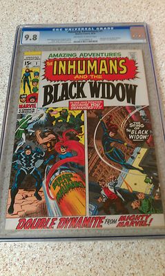 Amazing Adventures 1 CGC 98 Kirby Inhumans Fantastic Four Black Widow Avengers