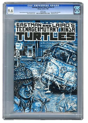 Teenage Mutant Ninja Turtles 1985 3 1st Printing CGC 96 2nd Highest Grade