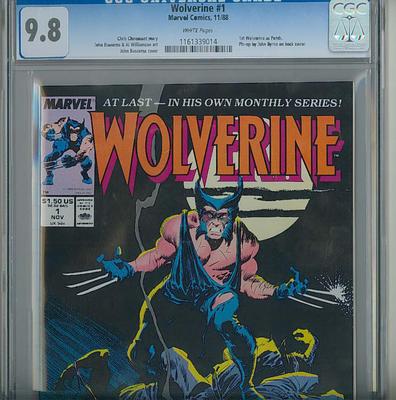 WOLVERINE 1 CGC 98 NMMINT 1st WOLVERINE AS PATCH SEE OUR OTHER CGC AUCTIONS