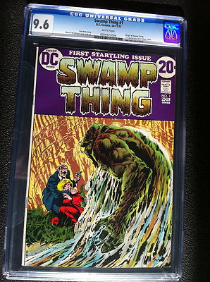 SWAMP THING 1 1972  CGCGRADED 96  White Pages  No Reserve