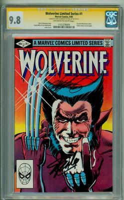 WOLVERINE LIMITED 1 CGC 98 SS STAN LEE CHRIS CLAREMOUNT