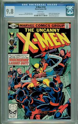 UNCANNY XMEN 133 CGC 98 WHITE PAGES WOLVERINE STORY