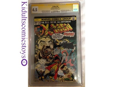 Uncanny XMen 94 CGC and  Singed by Chris Claremont 1963 1st Series KEY ISSUE