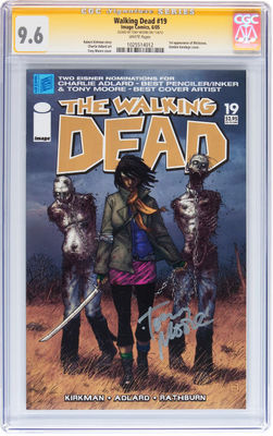 The Walking Dead 19 Jun 2005 Image Signed CGC 96