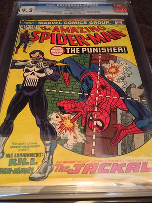 Amazing SpiderMan 129 CGC 92  1st app Punisher  Jackal  1974