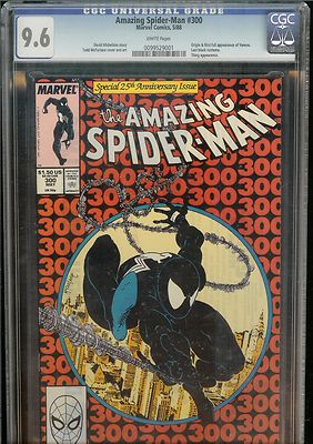 Amazing SpiderMan 300  CGC 96  1988