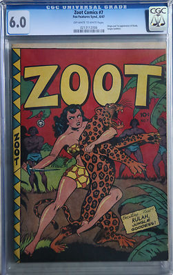 Zoot 7 First Rulah and Origin  CGC 60