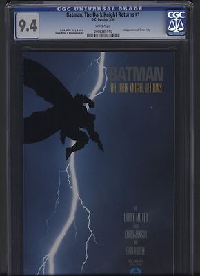 Batman The Dark Knight Returns comic 1 CGC 94 99 NR starting bid