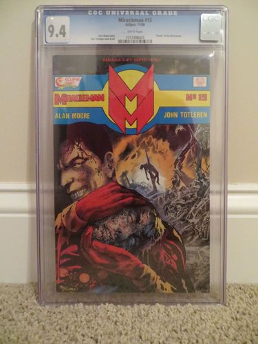 Eclipse Comics Miracleman 15 1988 CGC 94 Death of Kid RARE