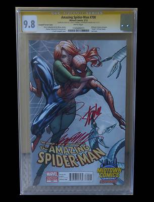 Amazing Spiderman 700 Ditko SIGNED RARE   Fantastic CGC 98