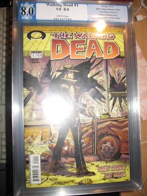 Walking Dead 1 19 33 61 First Prints PGX 96 80 85 CGC