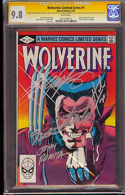 Wolverine Limited Series 1 CGC 98 SSx5 Stan Lee Claremont Romita Trimpe 1