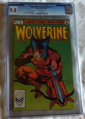  Wolverine Limited 4  1282  CGC 98  White Pages  Basis of Movie