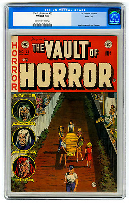 Vault of Horror 33 CGC 90 Pre Code Horror Jack Davis EC Golden Age Comic