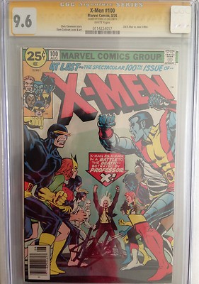 XMen 100 CGC 96 Bronze Age SIGNED BY STAN LEE A RARE COMIC BOOK 