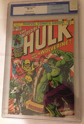 Incredible Hulk  181 CGC 92