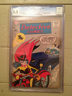 Detective Comics 233 CGC 55 Origin and 1st appearance of Batwoman July 1956