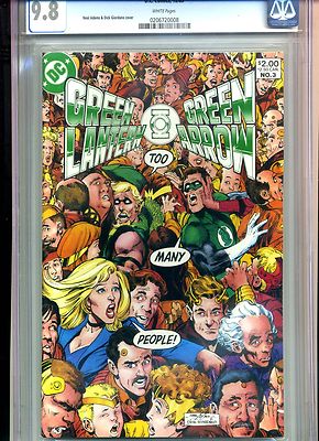 GREEN LANTERN GREEN LANTERN 3 CGC 98 NEAL ADAMS COVER 1983